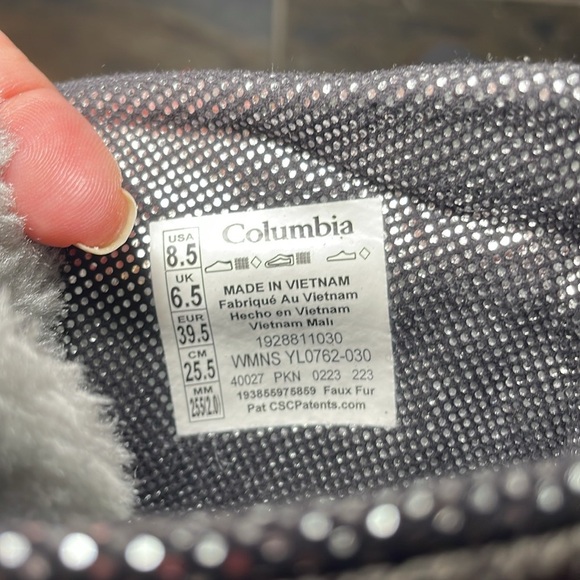 Columbia Alpine Hills Omni-Heat shorty boots sz 8.5 - Picture 5 of 6